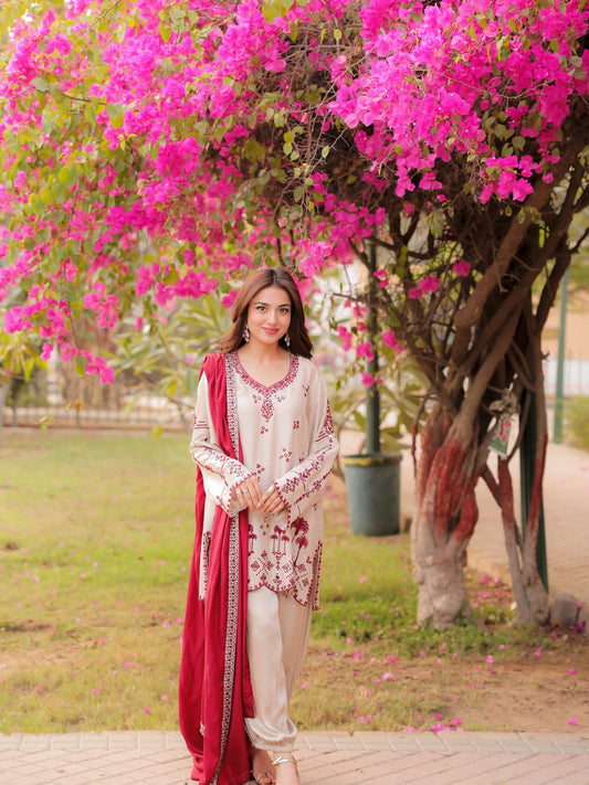 Noor Embroidered 3Pcs