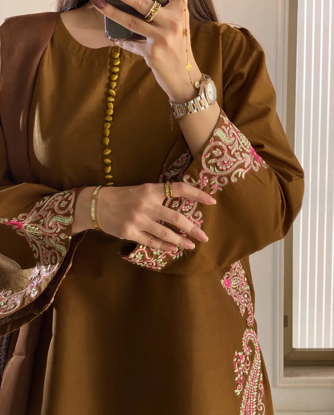 Rameen Embroidered 3Pcs