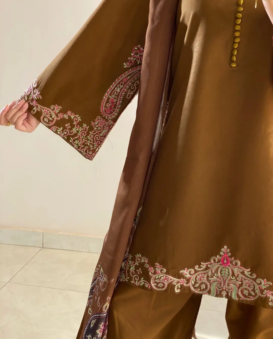 Rameen Embroidered 3Pcs