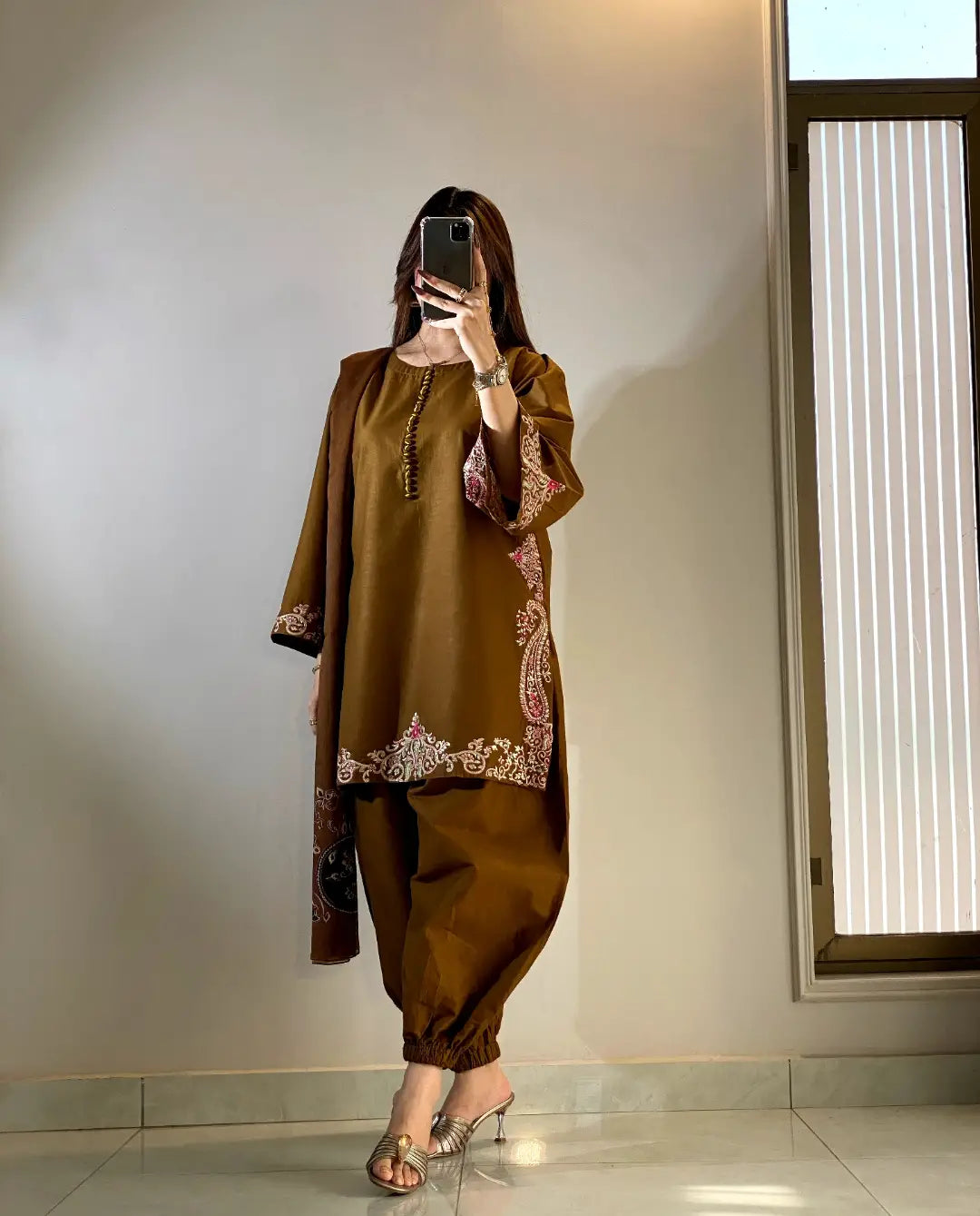 Rameen Embroidered 3Pcs