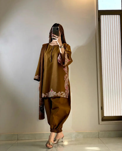 Rameen Embroidered 3Pcs
