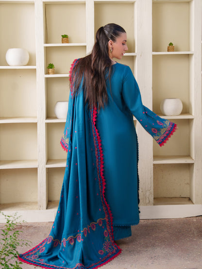 Alisha Embroidered 3Pcs (Winter Special)