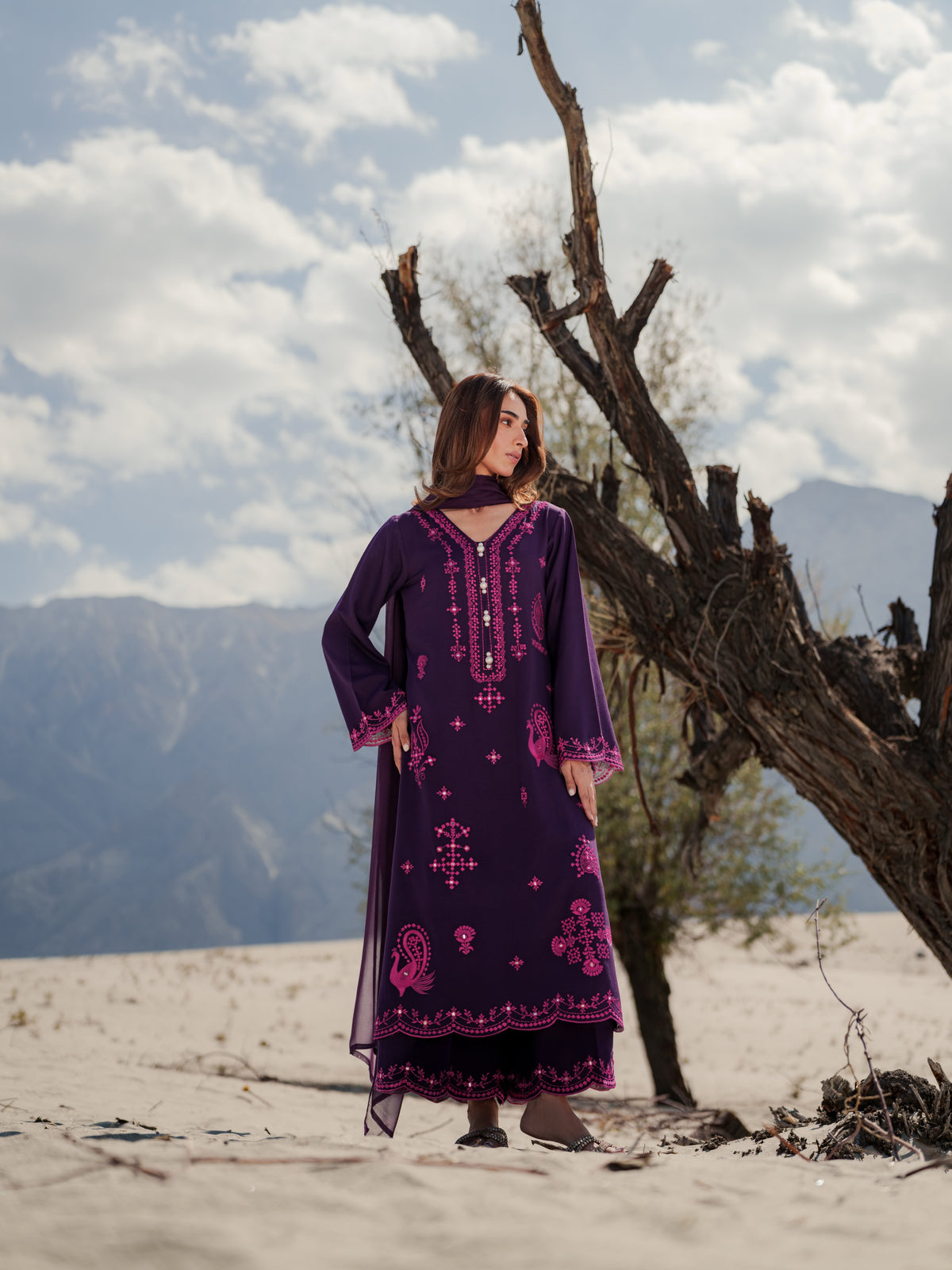 Gulzaib Embroidered 3Pcs