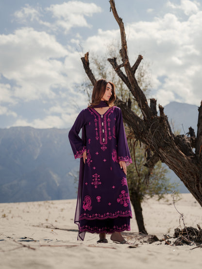 Gulzaib Embroidered 3Pcs