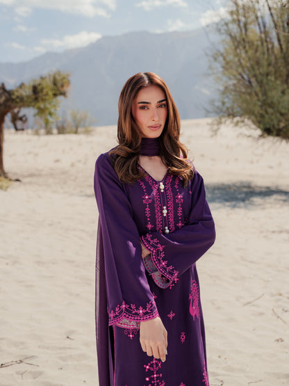 Gulzaib Embroidered 3Pcs