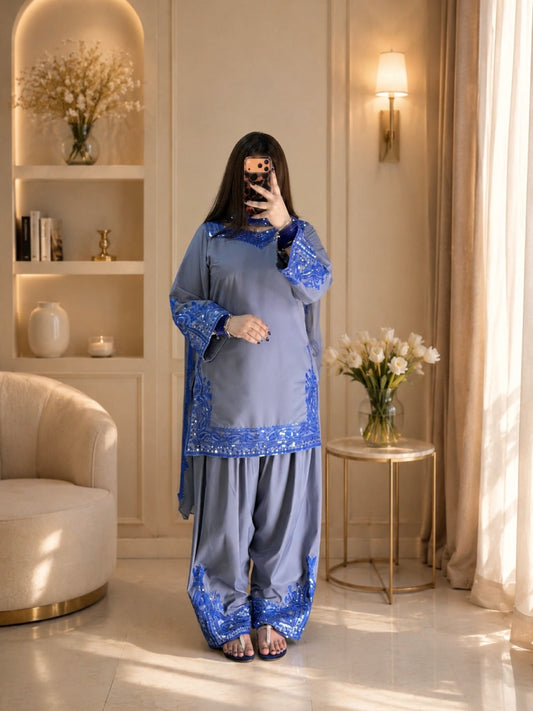 Fariha Embroidered 3Pcs