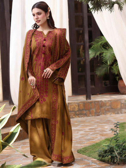 Aabroo Embroidered 3Pcs