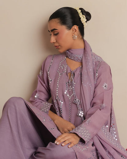 Zarlish Embroidered 3Pcs